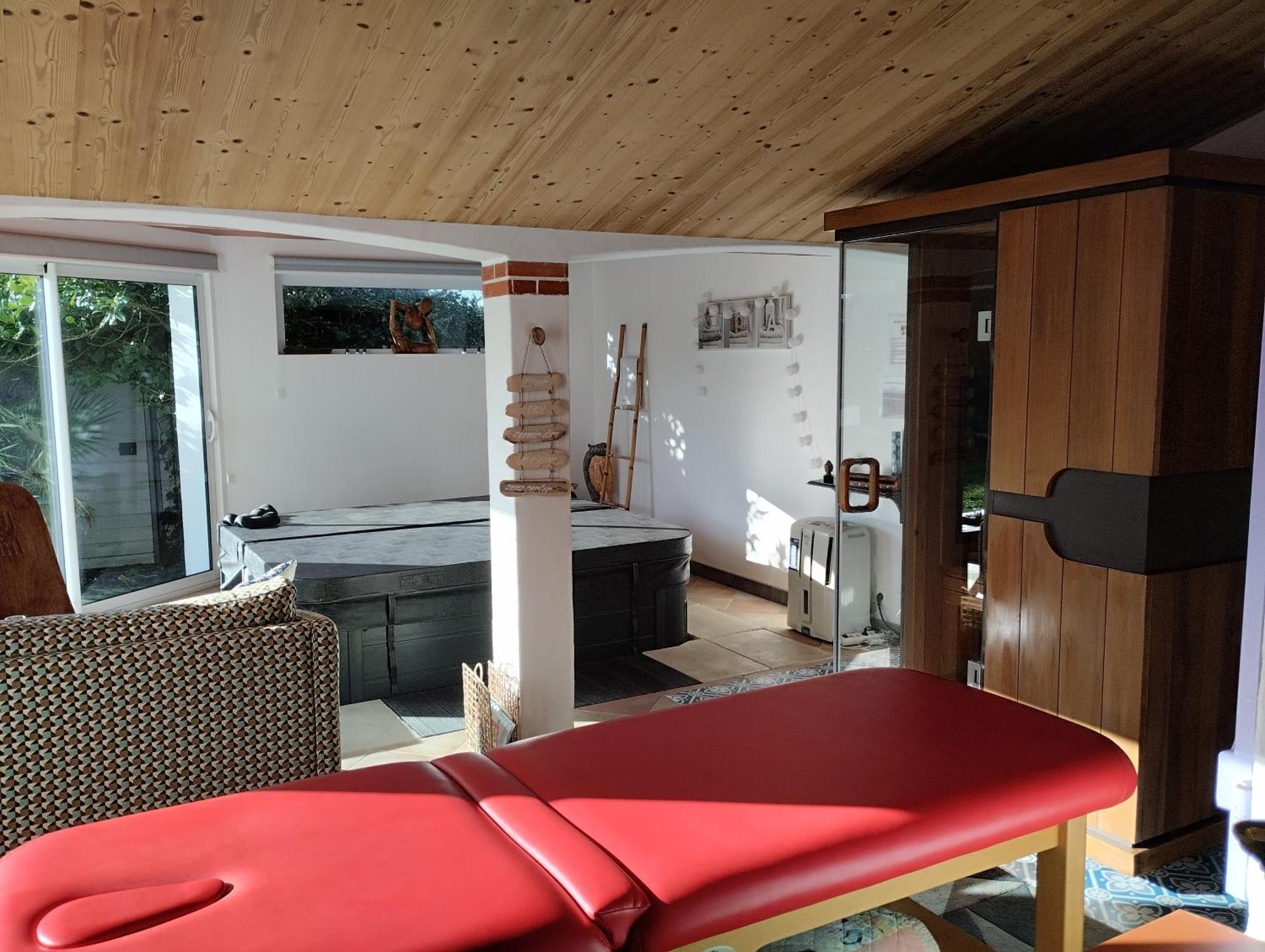 L'Eden Naturiste Spas Challans Habitación foto